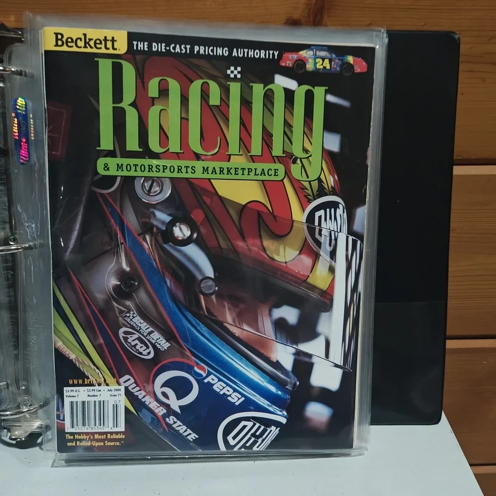 Vintage Beckett Racing Magazine July 2000 Near Mint Protective Sleeved